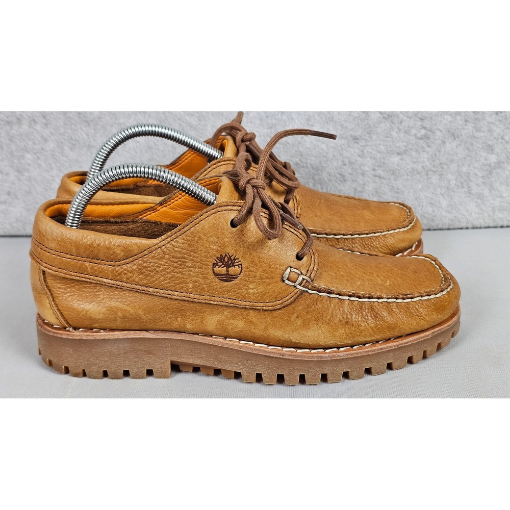 Timberland Jackson's Landing Moc Toe Oxford Nubuck Shoes Men's Size 8